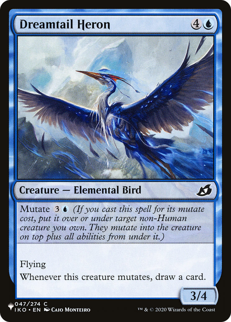 Dreamtail Heron [The List Reprints] | Game Master's Emporium (The New GME)