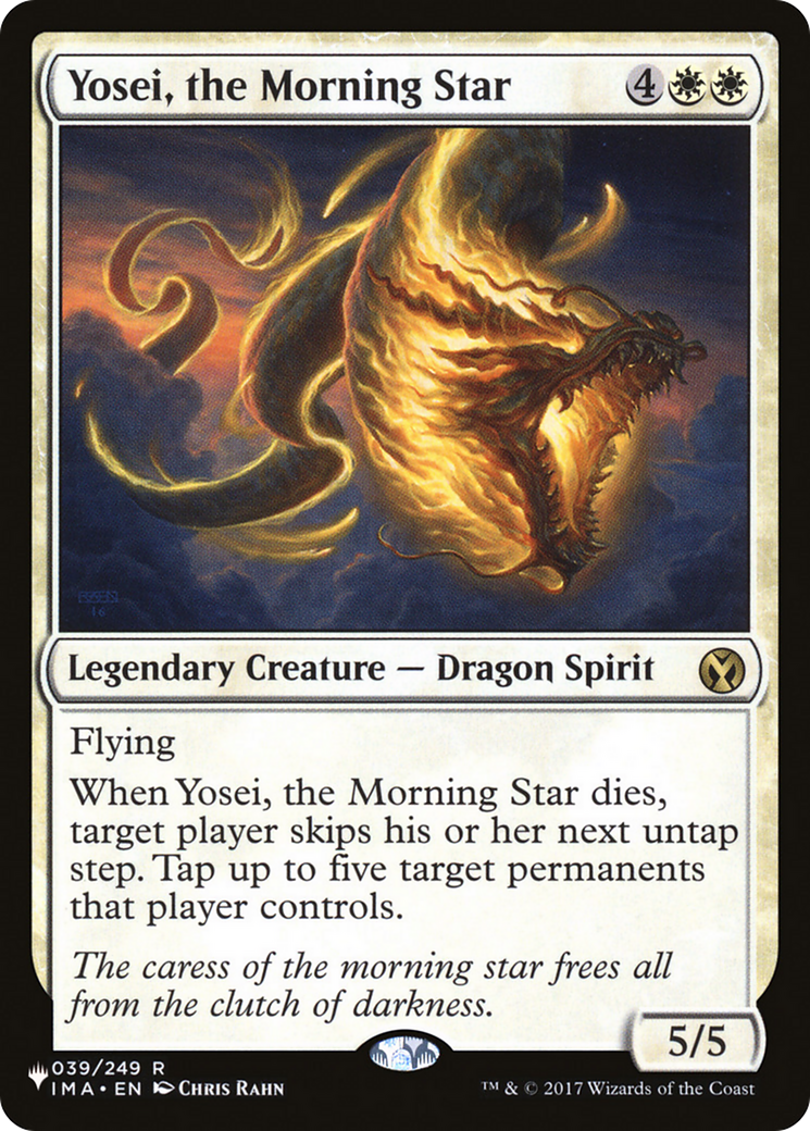 Yosei, the Morning Star [The List] | Game Master's Emporium (The New GME)