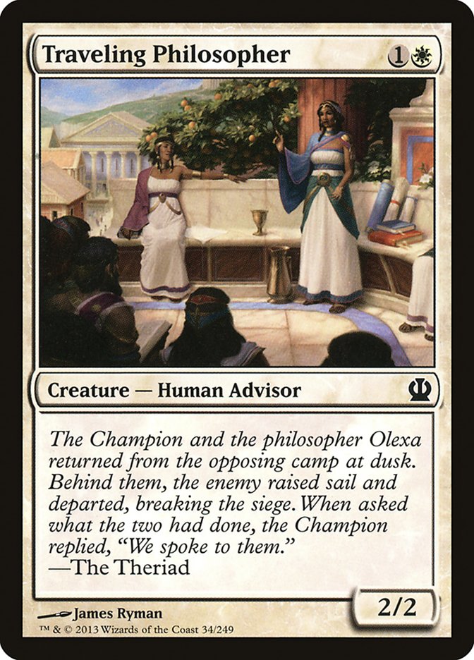 Traveling Philosopher [Theros] | Game Master's Emporium (The New GME)