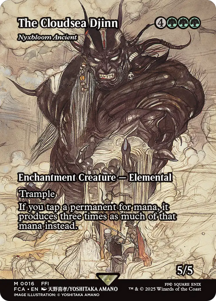 The Cloudsea Djinn - Nyxbloom Ancient (Showcase) [FINAL FANTASY : Through the Ages] | Game Master's Emporium (The New GME)