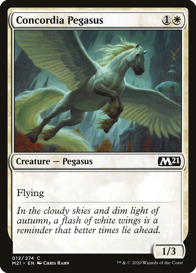 Concordia Pegasus [Core Set 2021] | Game Master's Emporium (The New GME)