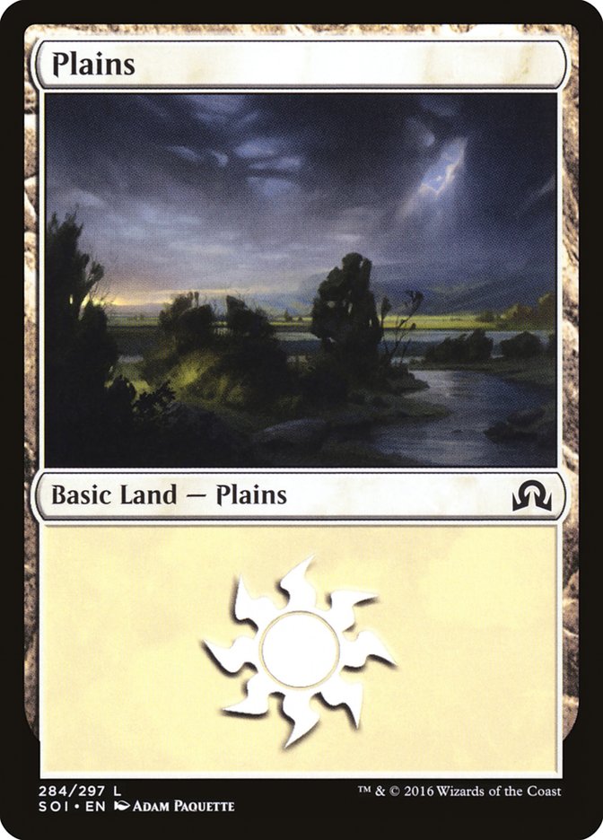 Plains (284) [Shadows over Innistrad] | Game Master's Emporium (The New GME)