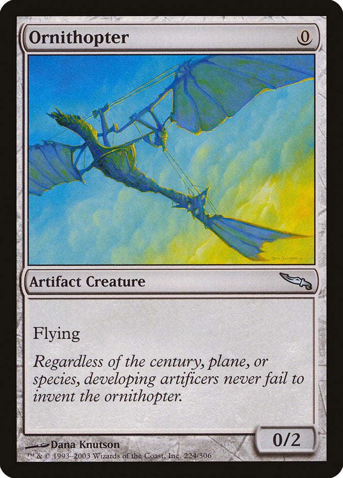 Ornithopter [Mirrodin] | Game Master's Emporium (The New GME)