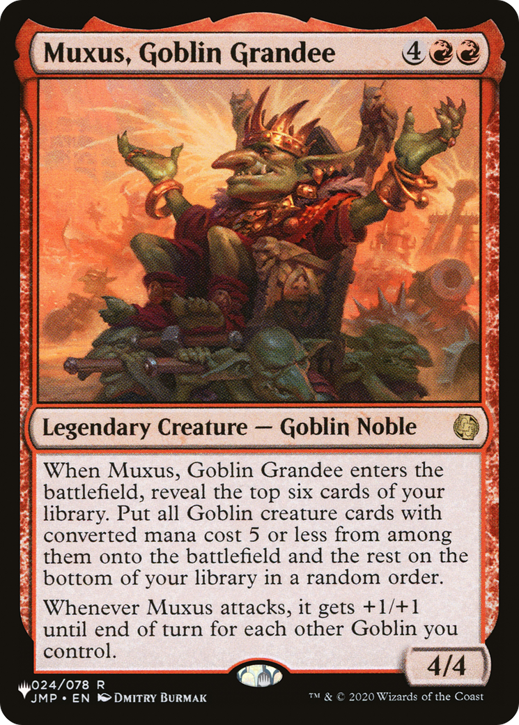 Muxus, Goblin Grandee [The List] | Game Master's Emporium (The New GME)