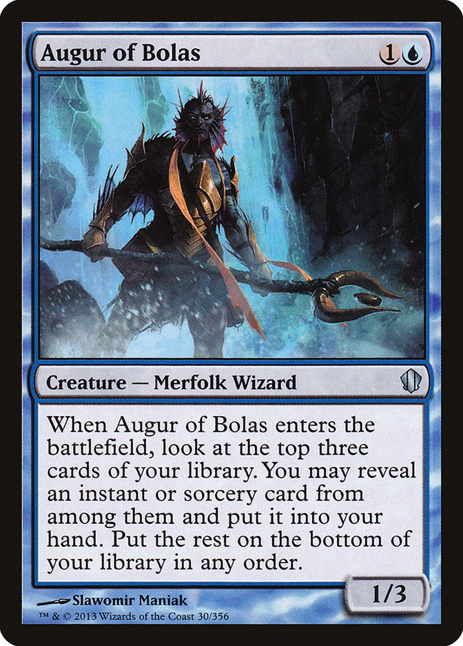 Augur of Bolas [Commander 2013] | Game Master's Emporium (The New GME)