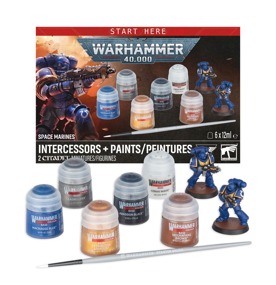 Intercessors + Paints Set | Game Master's Emporium (The New GME)