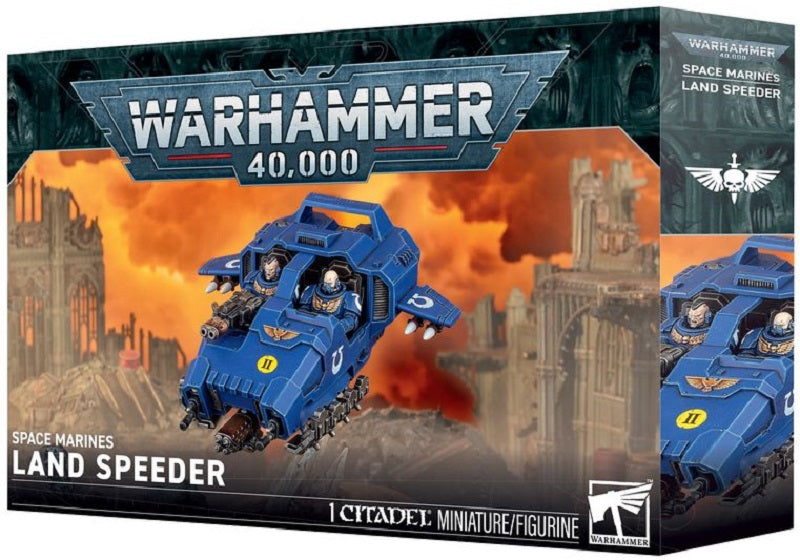 Space Marines  Land Speeder | Game Master's Emporium (The New GME)
