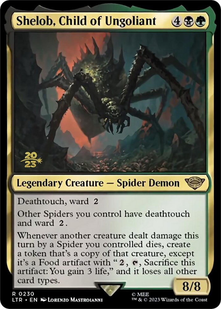 Shelob, Child of Ungoliant [The Lord of the Rings: Tales of Middle-Earth Prerelease Promos] | Game Master's Emporium (The New GME)