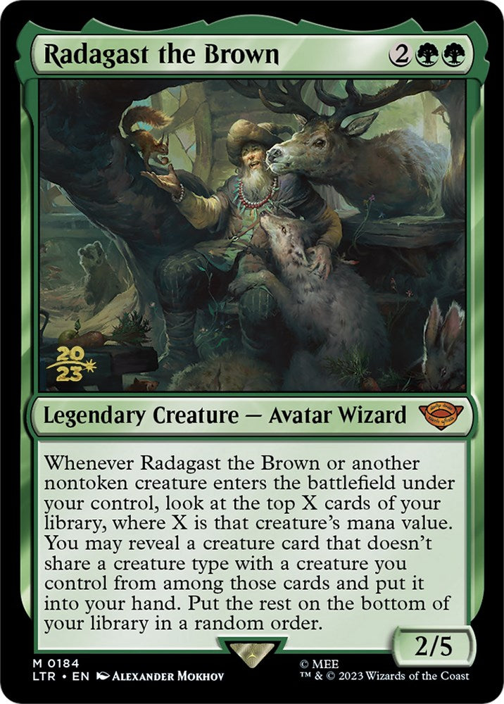 Radagast the Brown [The Lord of the Rings: Tales of Middle-Earth Prerelease Promos] | Game Master's Emporium (The New GME)