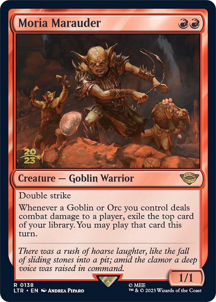 Moria Marauder [The Lord of the Rings: Tales of Middle-Earth Prerelease Promos] | Game Master's Emporium (The New GME)