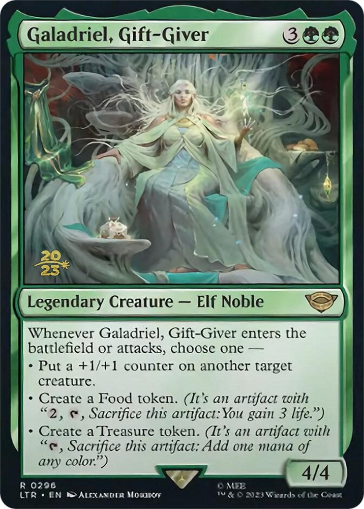 Galadriel, Gift-Giver [The Lord of the Rings: Tales of Middle-Earth Prerelease Promos] | Game Master's Emporium (The New GME)