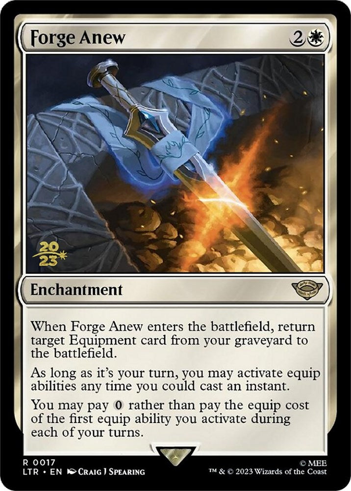 Forge Anew [The Lord of the Rings: Tales of Middle-Earth Prerelease Promos] | Game Master's Emporium (The New GME)