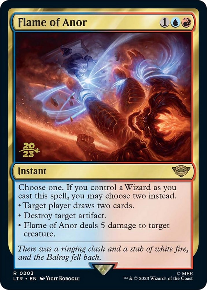 Flame of Anor [The Lord of the Rings: Tales of Middle-Earth Prerelease Promos] | Game Master's Emporium (The New GME)