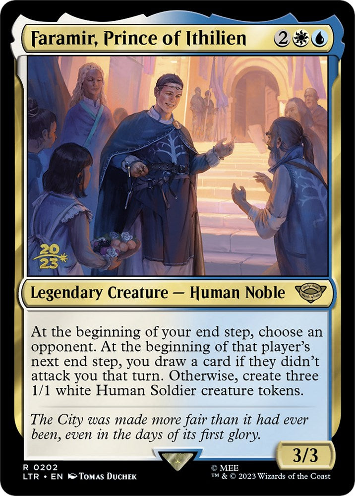 Faramir, Prince of Ithilien [The Lord of the Rings: Tales of Middle-Earth Prerelease Promos] | Game Master's Emporium (The New GME)