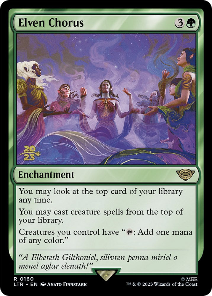 Elven Chorus [The Lord of the Rings: Tales of Middle-Earth Prerelease Promos] | Game Master's Emporium (The New GME)