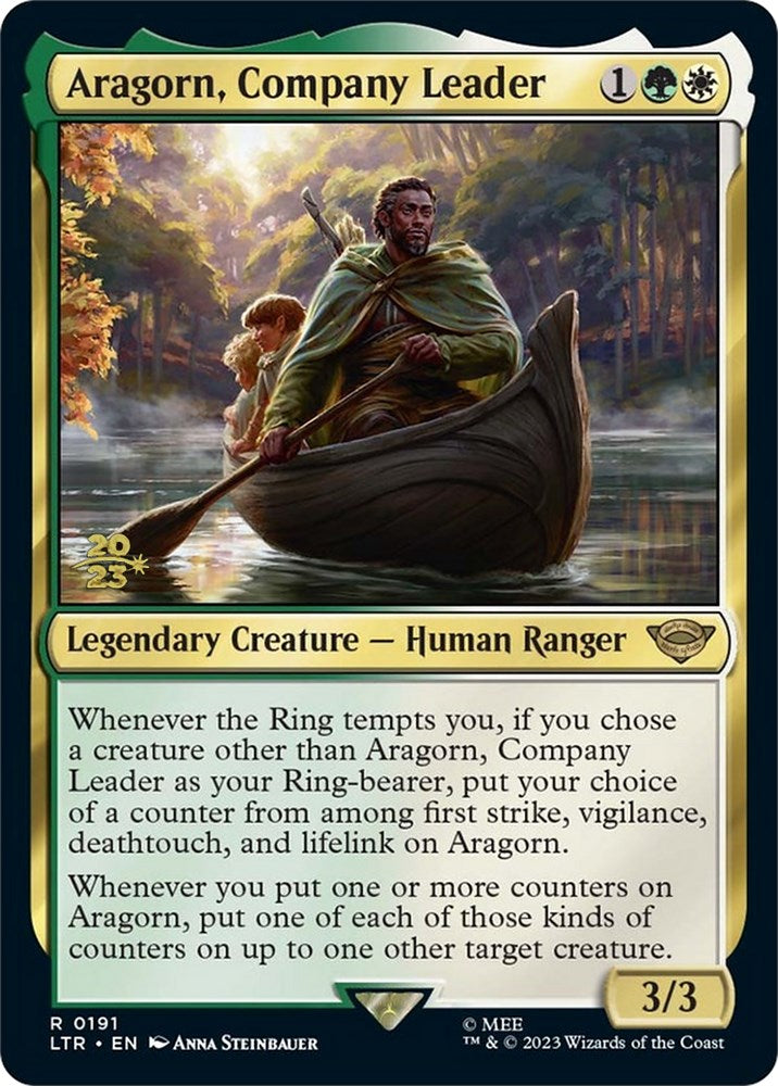 Aragorn, Company Leader [The Lord of the Rings: Tales of Middle-Earth Prerelease Promos] | Game Master's Emporium (The New GME)