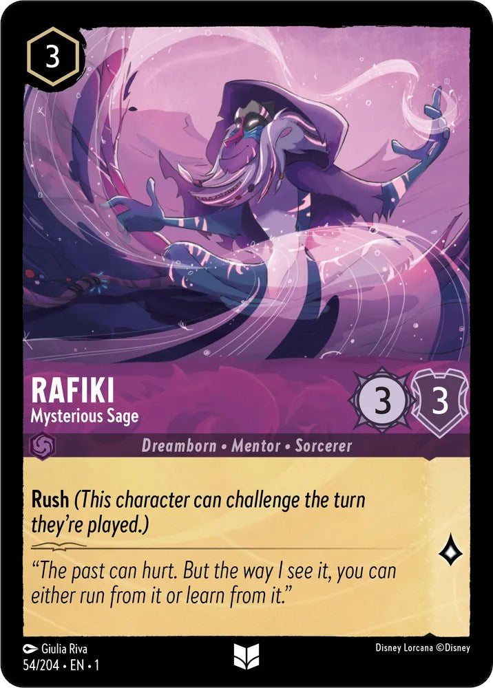 Rafiki - Mysterious Sage (54/204) [The First Chapter] | Game Master's Emporium (The New GME)