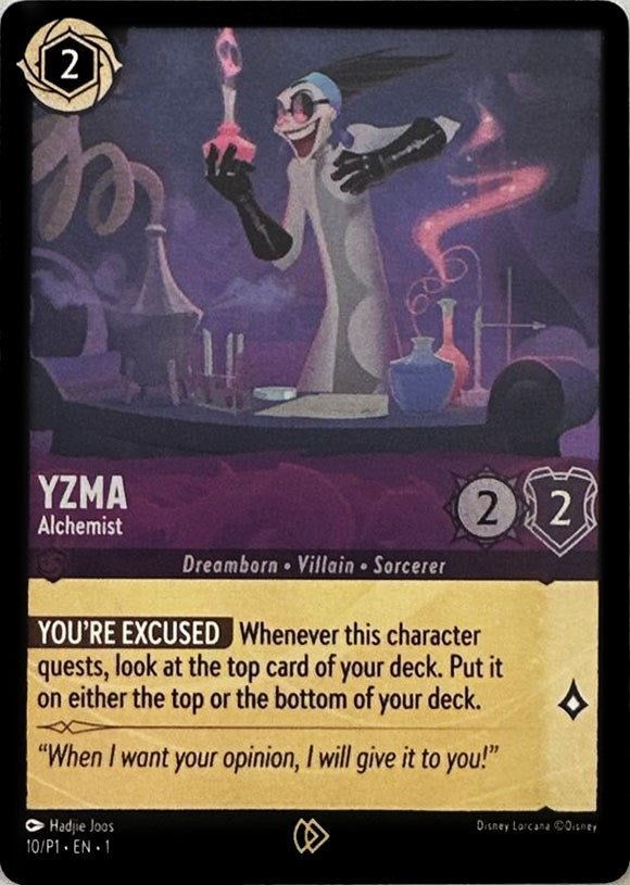 Yzma (10/P1) [Promo Cards] | Game Master's Emporium (The New GME)