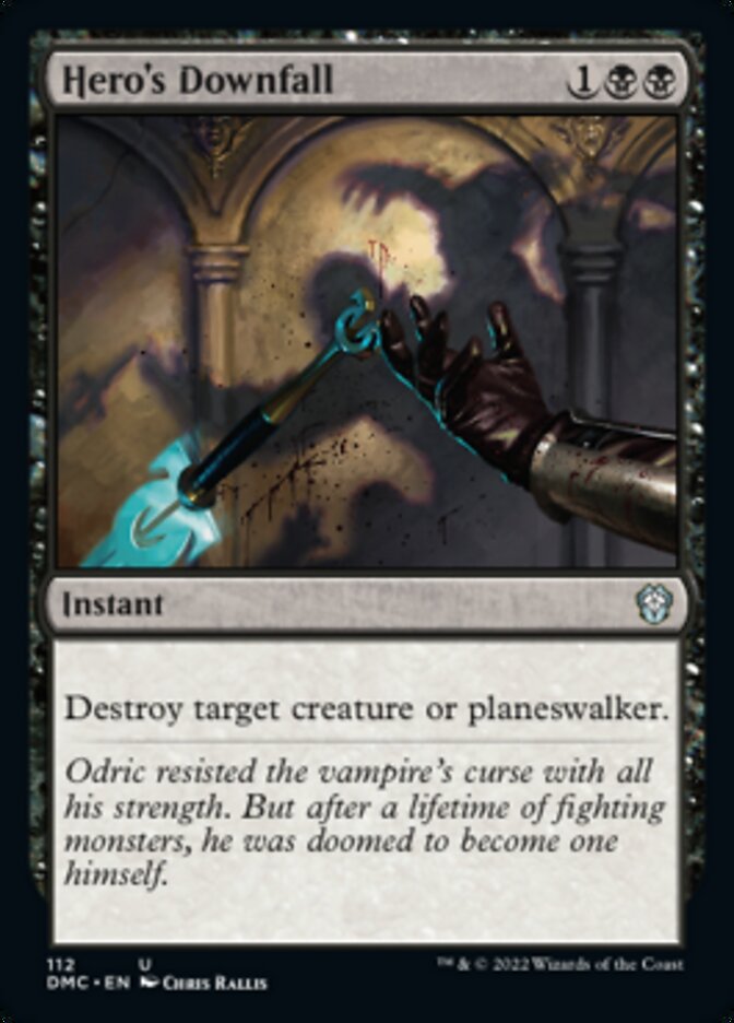 Hero's Downfall [Dominaria United Commander] | Game Master's Emporium (The New GME)