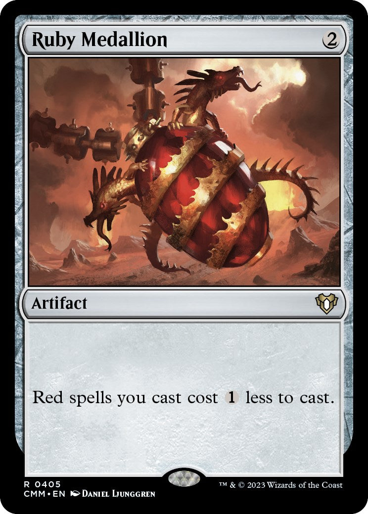Ruby Medallion [Commander Masters] | Game Master's Emporium (The New GME)