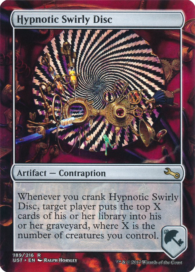 Hypnotic Swirly Disc [Unstable] | Game Master's Emporium (The New GME)