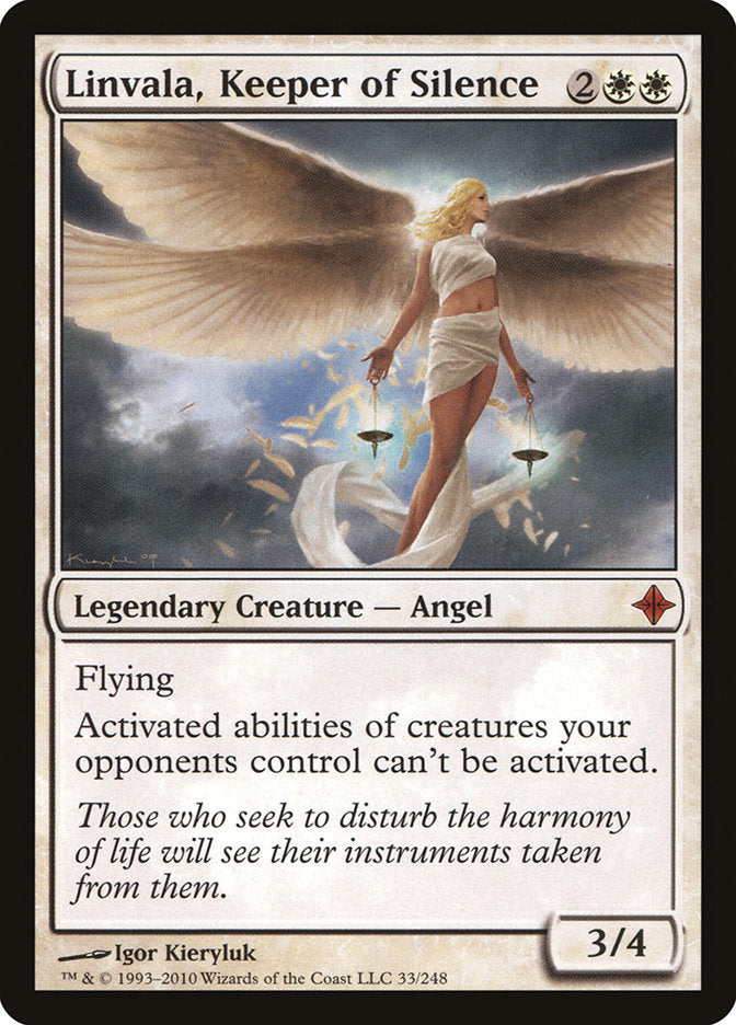 Linvala, Keeper of Silence [Rise of the Eldrazi] | Game Master's Emporium (The New GME)