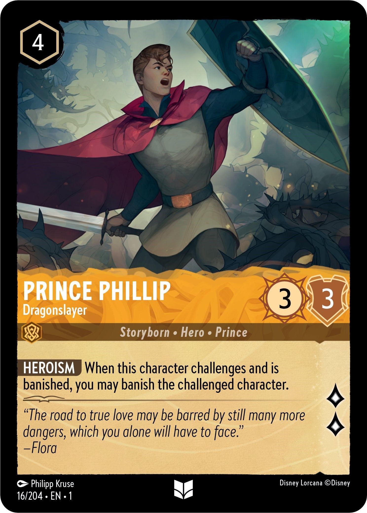 Prince Phillip - Dragonslayer (16/204) [The First Chapter] | Game Master's Emporium (The New GME)