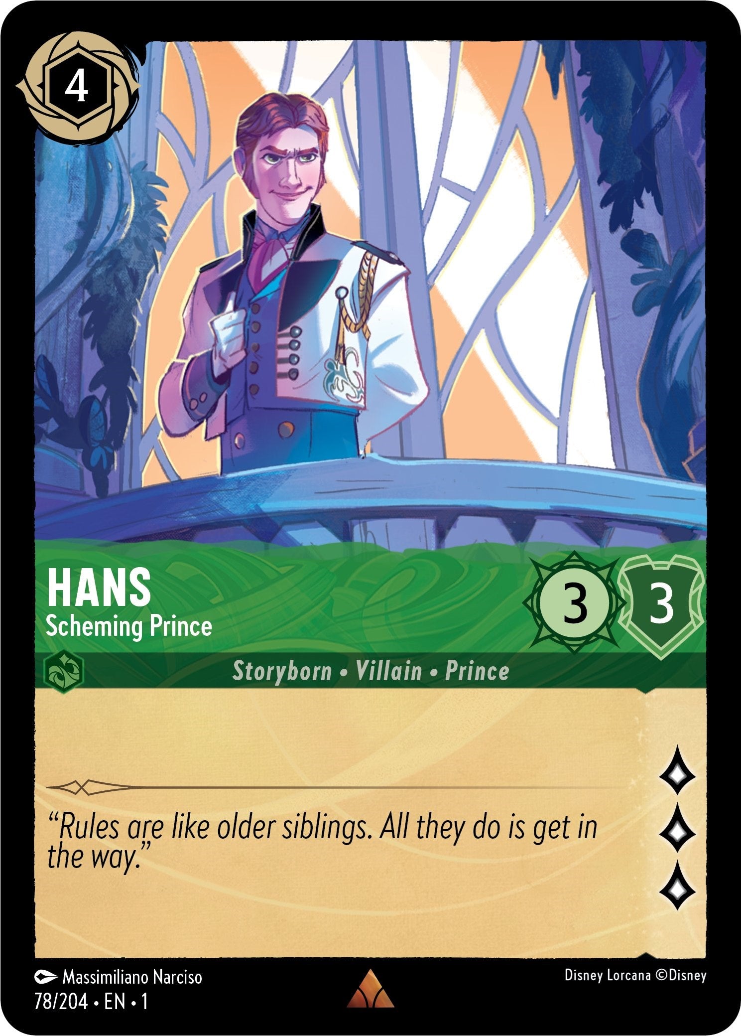 Hans - Scheming Prince (78/204) [The First Chapter] | Game Master's Emporium (The New GME)