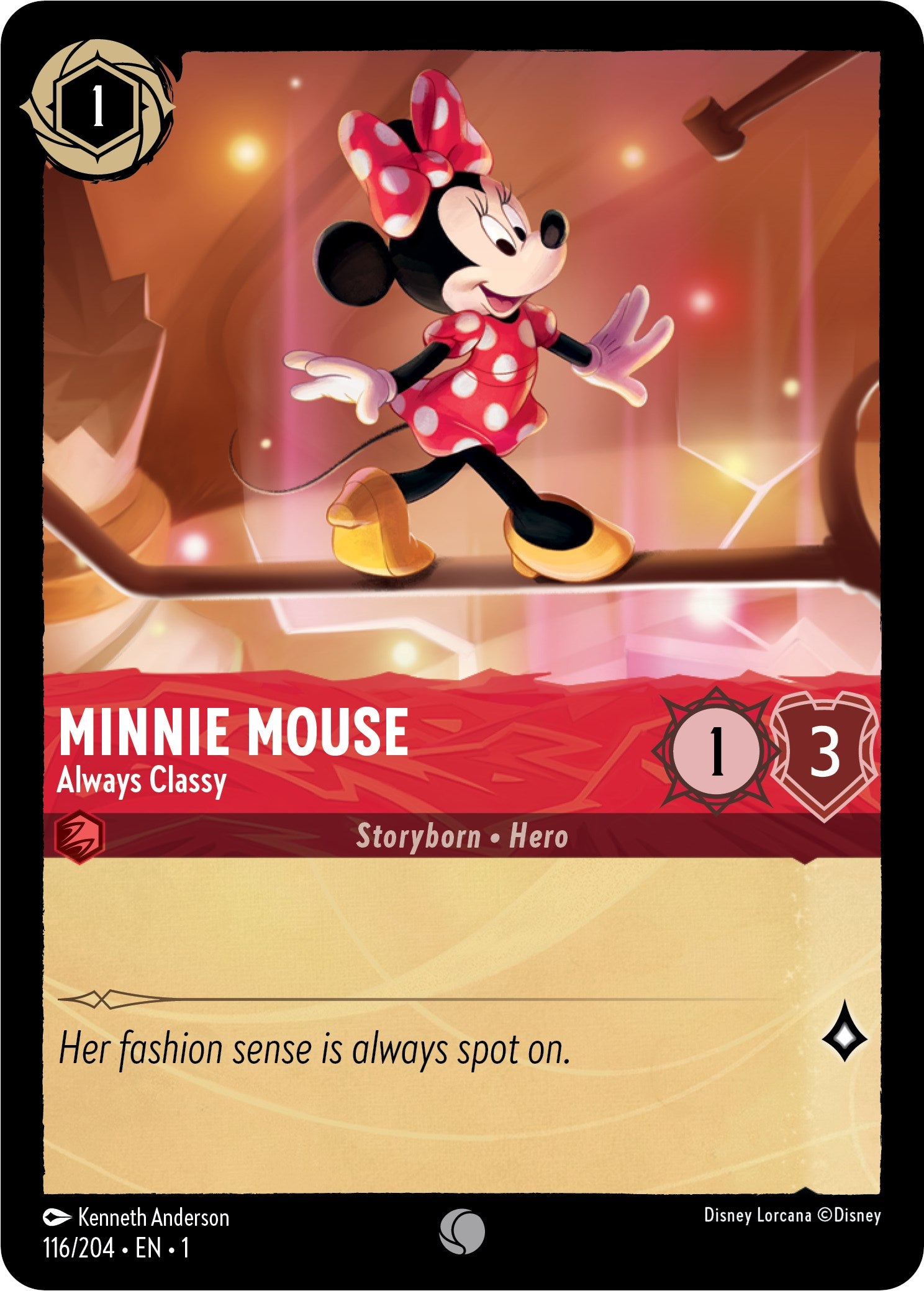 Minnie Mouse - Always Classy (116/204) [The First Chapter] | Game Master's Emporium (The New GME)