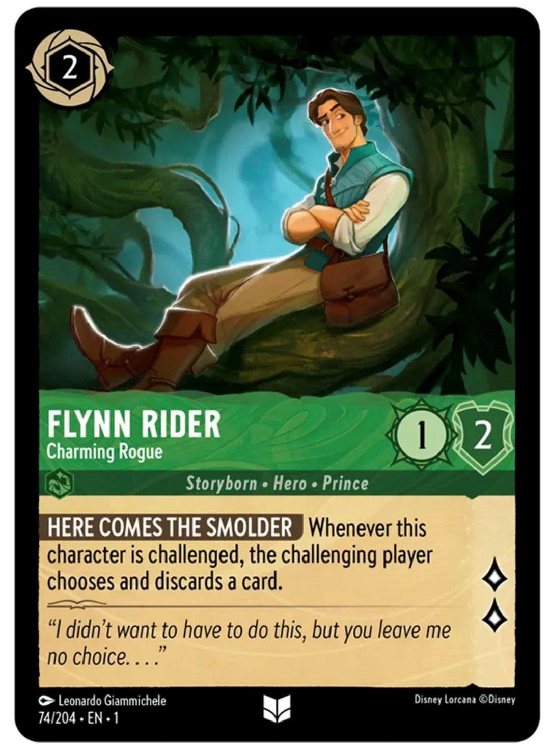 Flynn Rider - Charming Rogue (74/204) [The First Chapter] | Game Master's Emporium (The New GME)