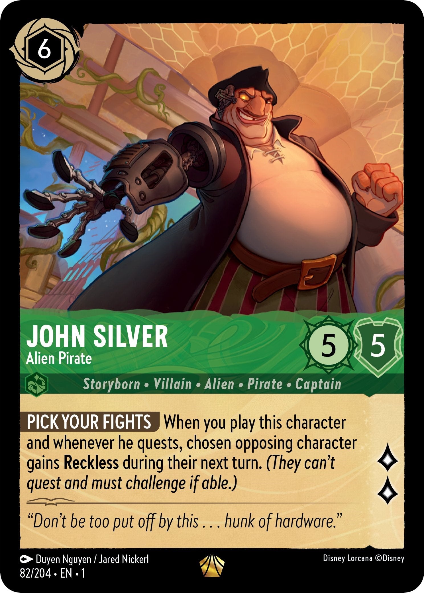 John Silver - Alien Pirate (82/204) [The First Chapter] | Game Master's Emporium (The New GME)