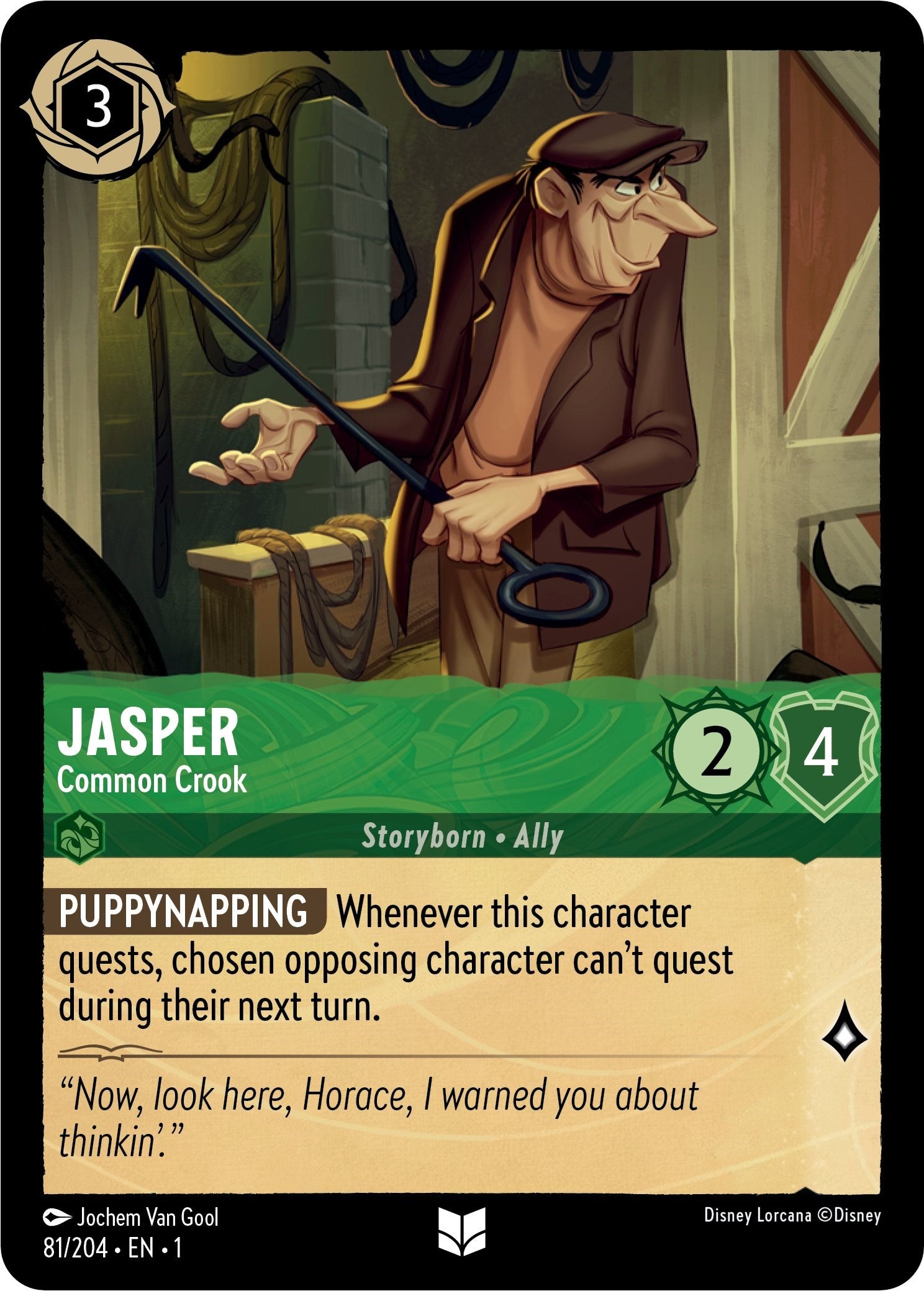 Jasper - Common Crook (81/204) [The First Chapter] | Game Master's Emporium (The New GME)