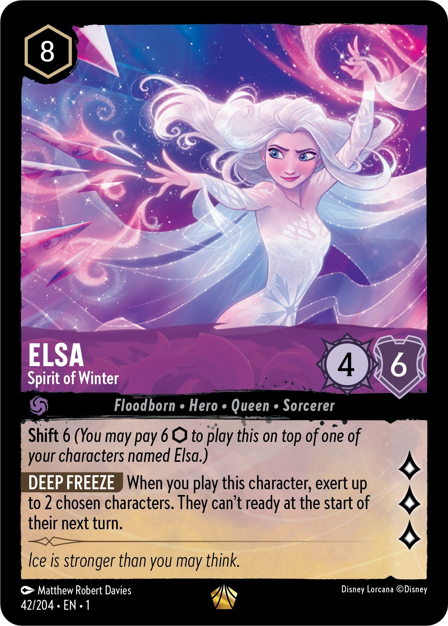 Elsa - Spirit of Winter (42/204) [The First Chapter] | Game Master's Emporium (The New GME)
