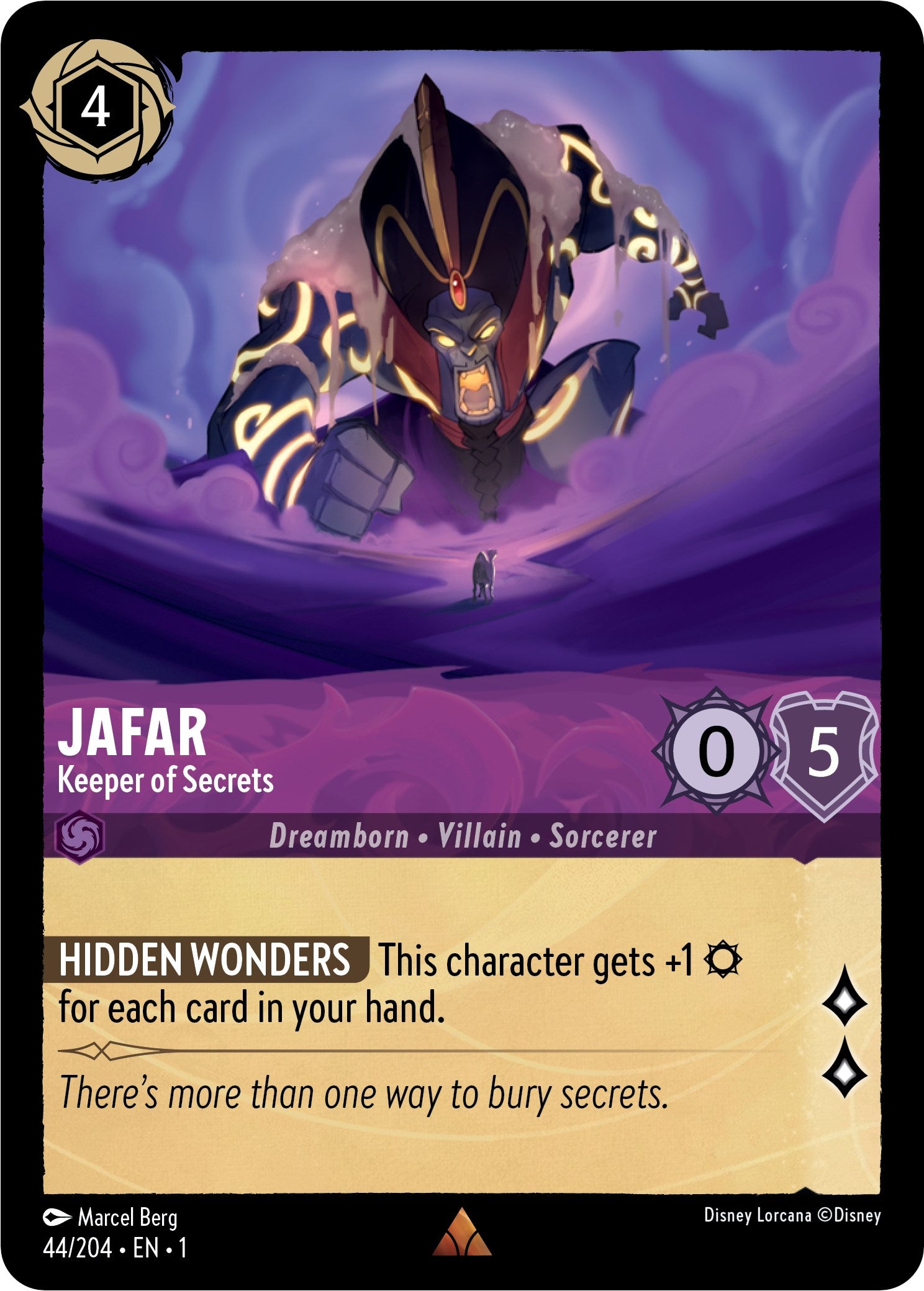 Jafar - Keeper of Secrets (44/204) [The First Chapter] | Game Master's Emporium (The New GME)