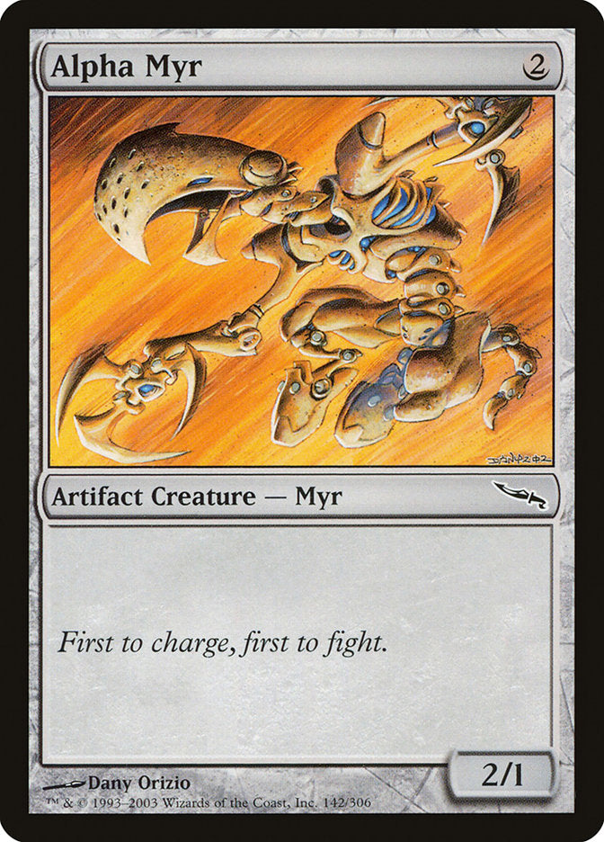 Alpha Myr [Mirrodin] | Game Master's Emporium (The New GME)