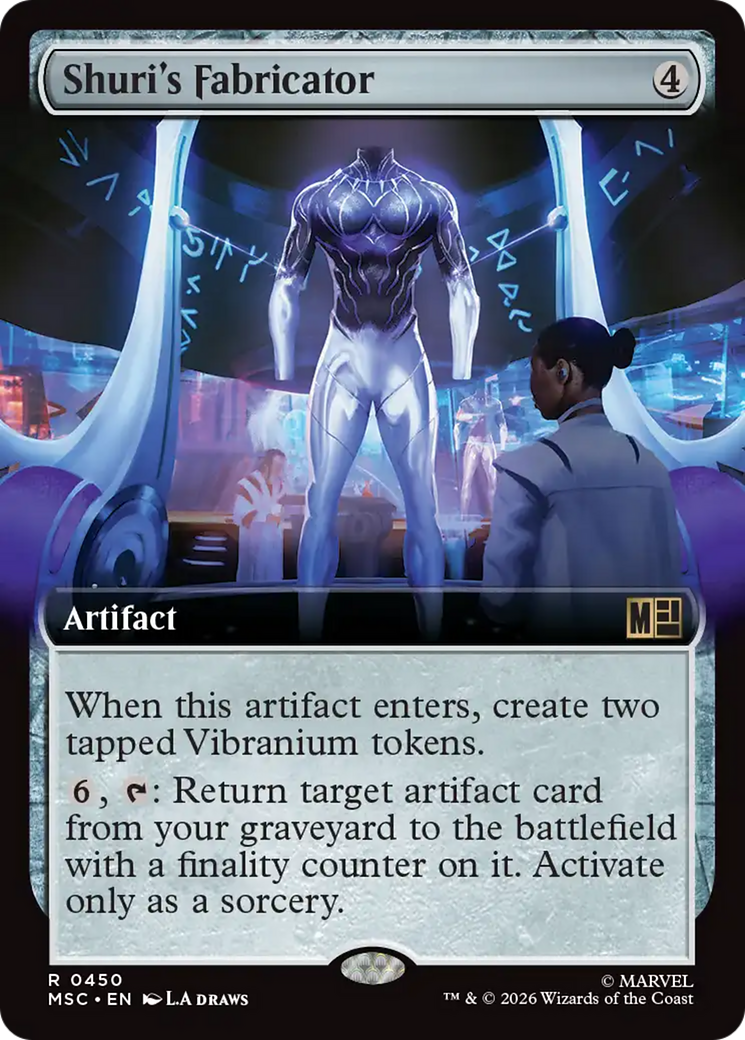 Shuri's Fabricator (Extended Art) [Marvel Super Heroes Commander] | Game Master's Emporium (The New GME)