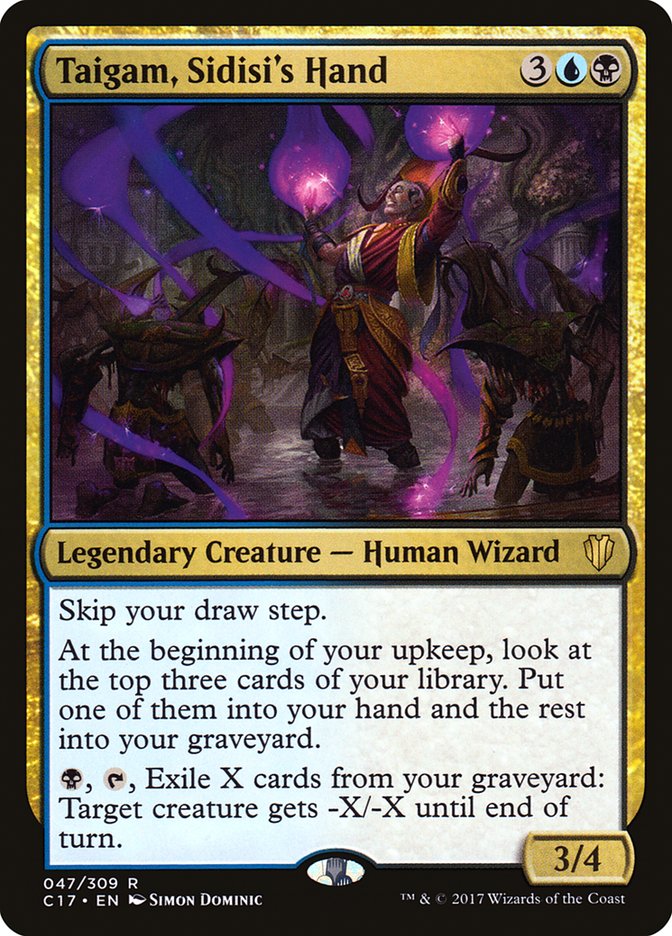 Taigam, Sidisi's Hand [Commander 2017] | Game Master's Emporium (The New GME)