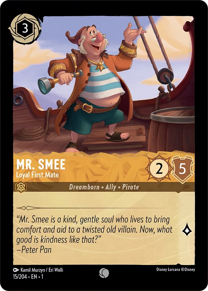 Mr. Smee - Loyal First Mate (15/204) [The First Chapter] | Game Master's Emporium (The New GME)
