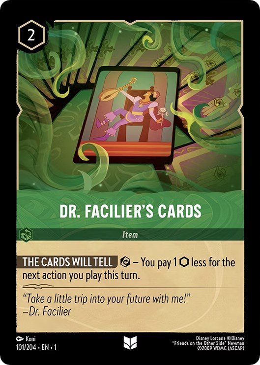 Dr. Facilier's Cards (101/204) [The First Chapter] | Game Master's Emporium (The New GME)