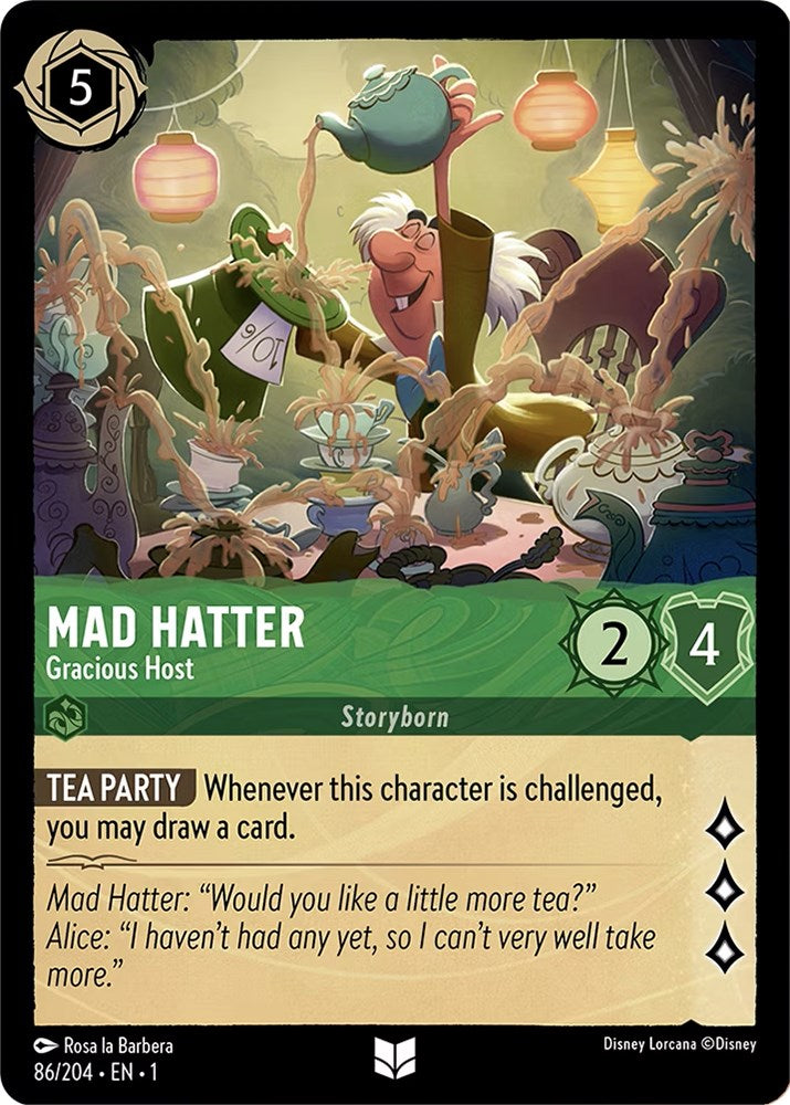 Mad Hatter - Gracious Host (86/204) [The First Chapter] | Game Master's Emporium (The New GME)