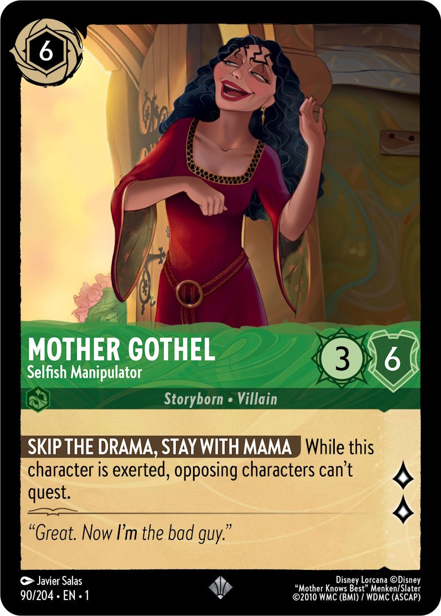 Mother Gothel - Selfish Manipulator (90/204) [The First Chapter] | Game Master's Emporium (The New GME)