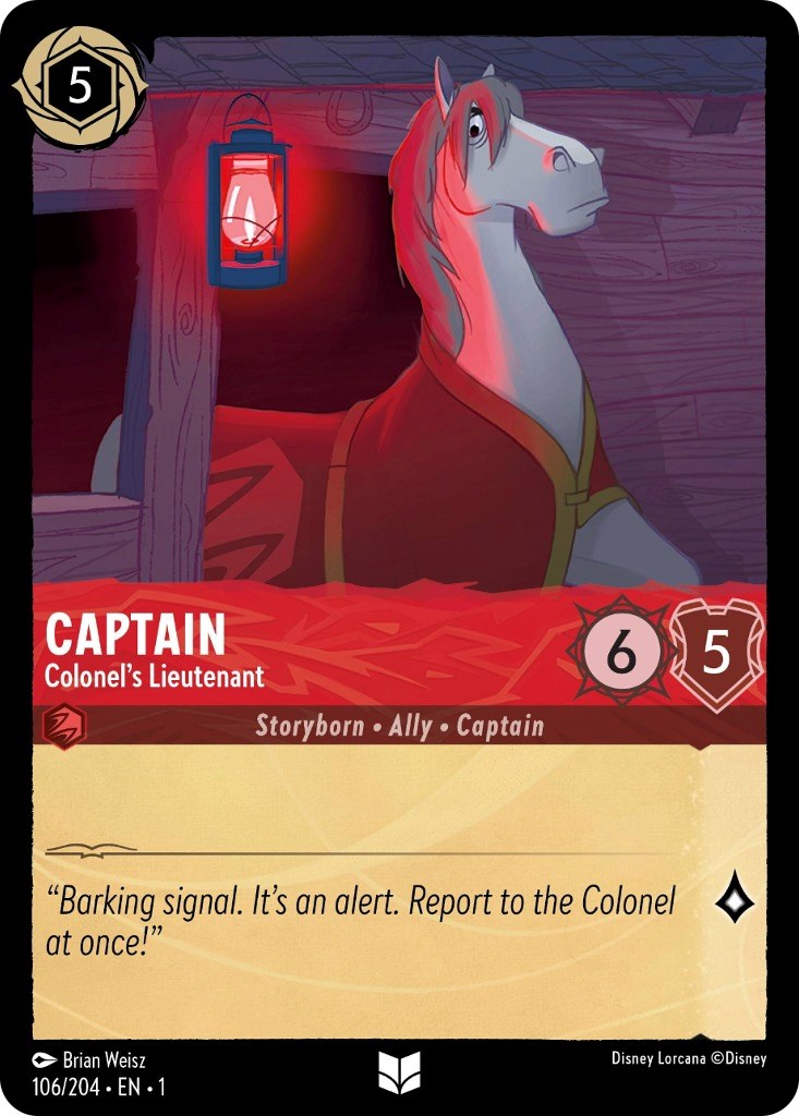 Captain - Colonel's Lieutenant (106/204) [The First Chapter] | Game Master's Emporium (The New GME)
