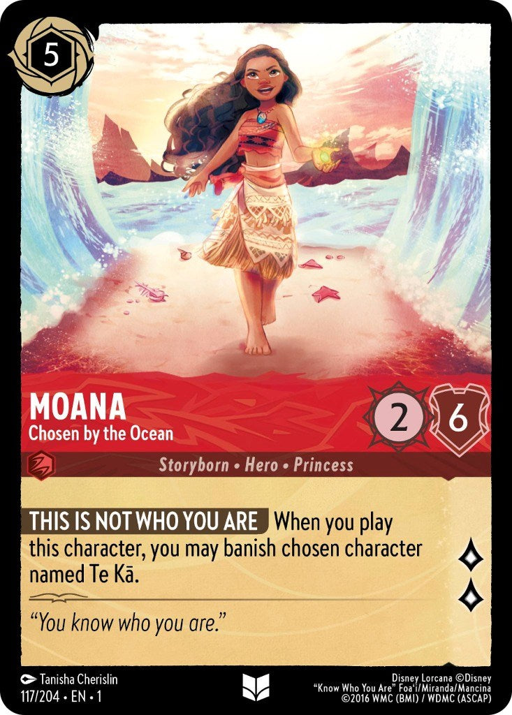 Moana - Chosen by the Ocean (117/204) [The First Chapter] | Game Master's Emporium (The New GME)