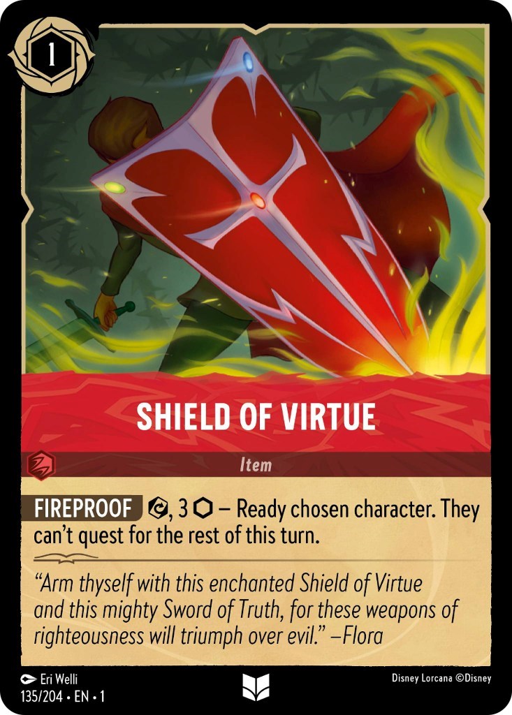 Shield of Virtue (135/204) [The First Chapter] | Game Master's Emporium (The New GME)