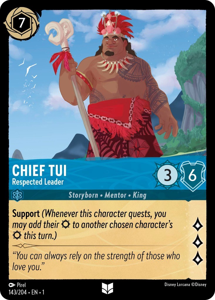 Chief Tui - Respected Leader (143/204) [The First Chapter] | Game Master's Emporium (The New GME)