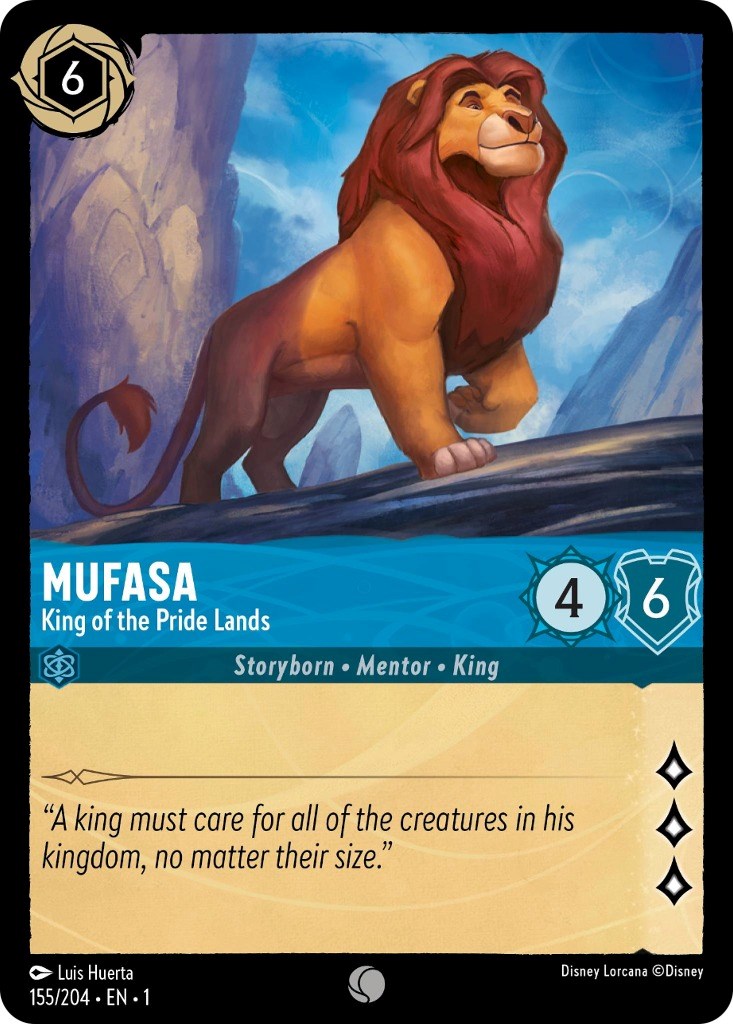 Mufasa - King of the Pride Lands (155/204) [The First Chapter] | Game Master's Emporium (The New GME)