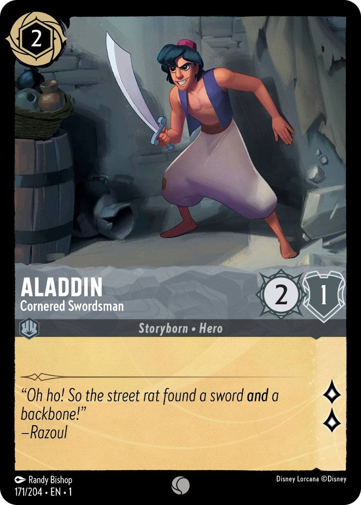 Aladdin - Cornered Swordsman (171/204) [The First Chapter] | Game Master's Emporium (The New GME)