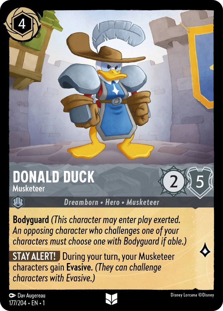 Donald Duck - Musketeer (177/204) [The First Chapter] | Game Master's Emporium (The New GME)