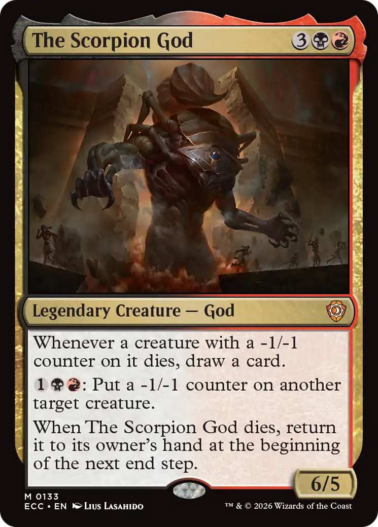 The Scorpion God [Lorwyn Eclipsed Commander] | Game Master's Emporium (The New GME)