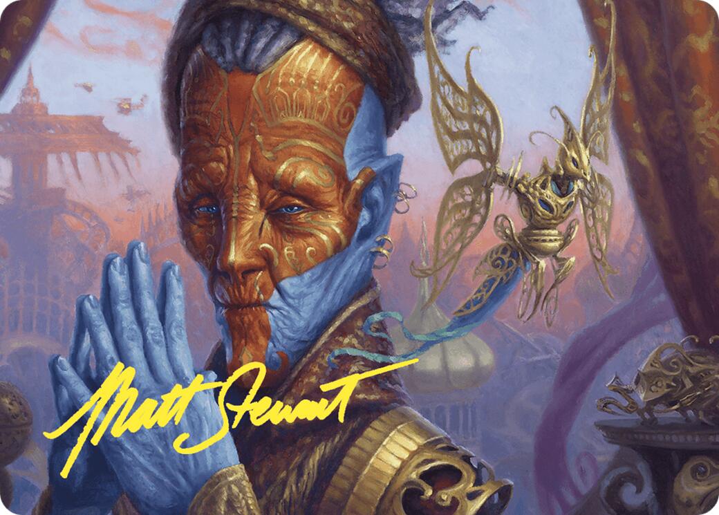 Padeem, Consul of Innovation Art Card (Gold-Stamped Signature) [Commander Masters Art Series] | Game Master's Emporium (The New GME)